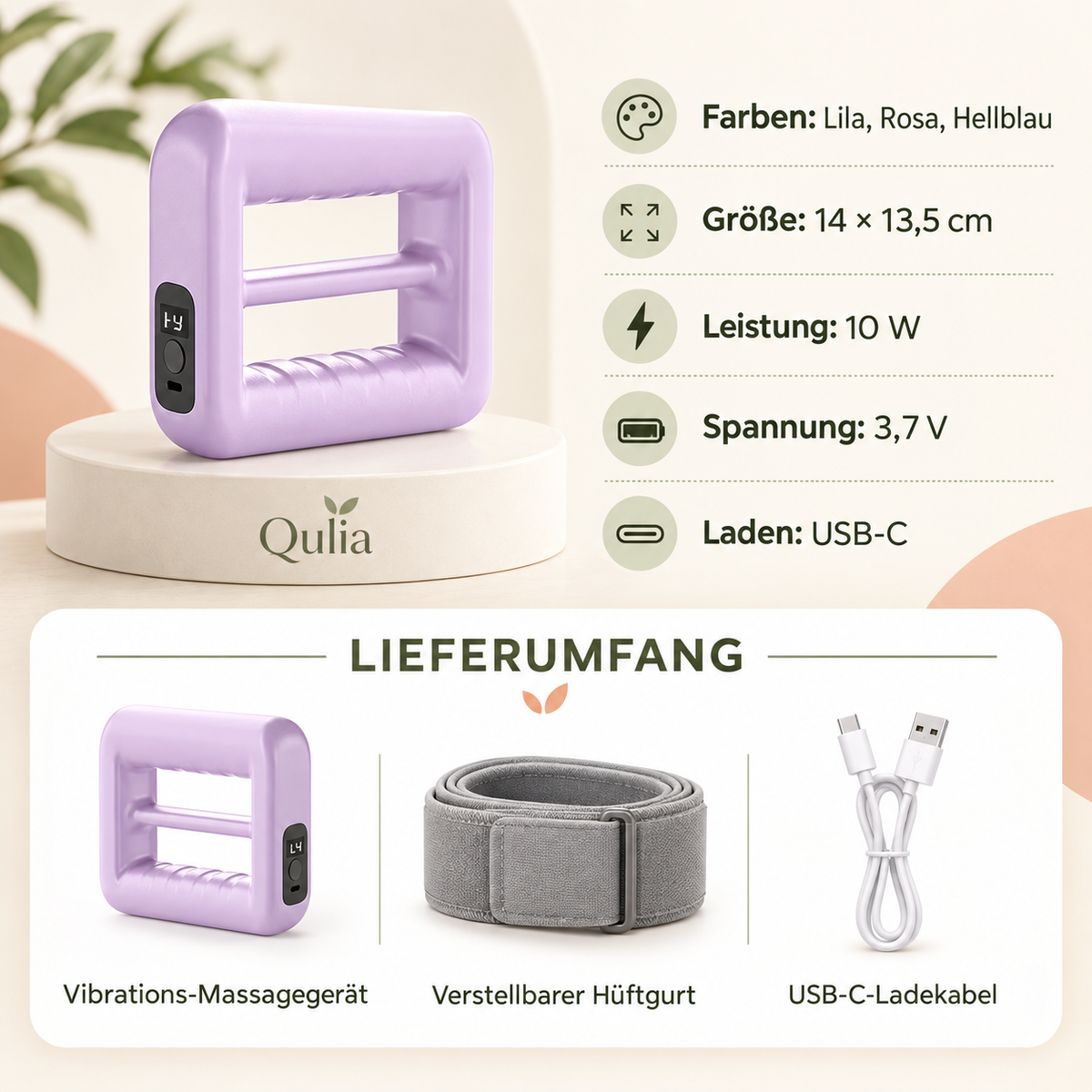 VibeRing Massager | Die 6-in-1 für Muskelentspannung und abnehmen
